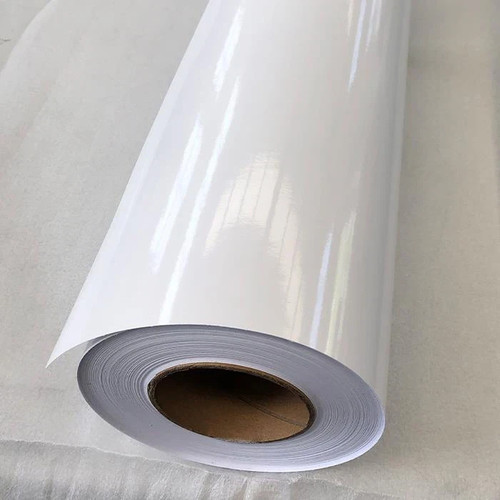 Gloss white sticky - gloss, back