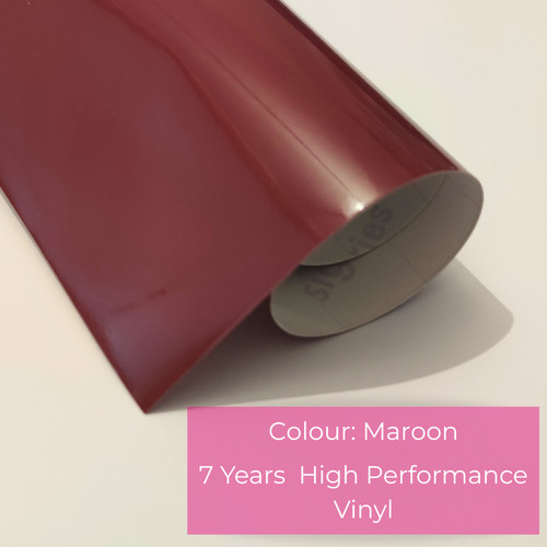 Maroon sticky back - sticky,