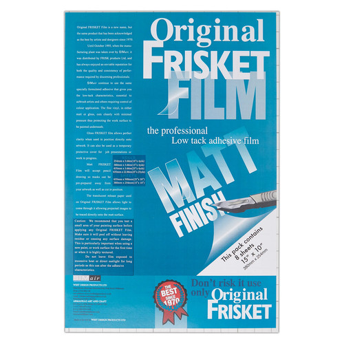 Frisket low tack film - low,