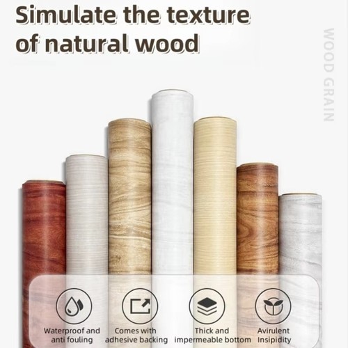 Wood effect vinyl wrap - effect,
