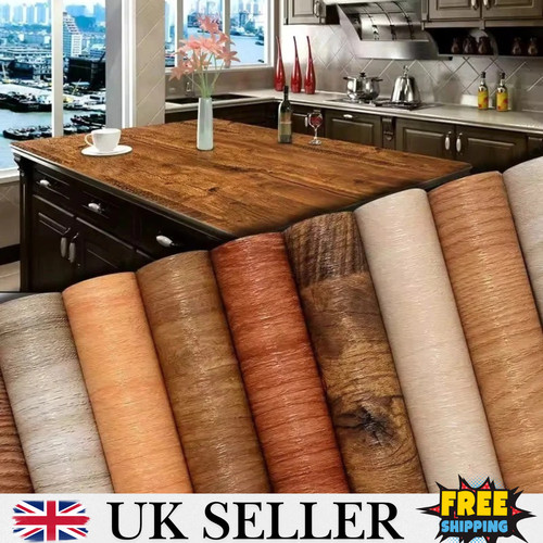 Wood effect vinyl wrap self - effect,