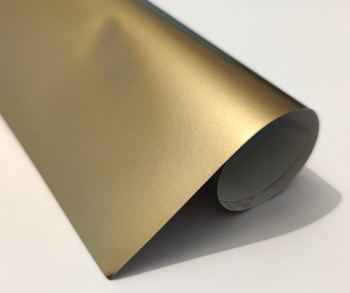 Gold sticky back plastic self - sticky,